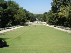 Campo del Moro gardens beside the Royal Palace of Madrid, Spain