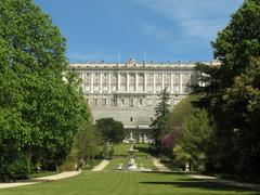 Campo del Moro historical garden in Madrid