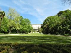 Campo del Moro historical garden in Madrid