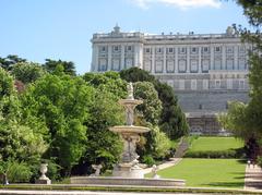 Jardines del Moro with Cazadero Real in Madrid