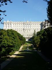 Campo del Moro park in Madrid, view from October 2009