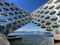 Sluishuis building in IJburg Amsterdam