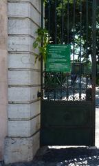 Entrance of Jardim Botânico da Ajuda