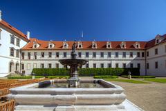 Valdštejnský palác and garden in Malá Strana, Prague