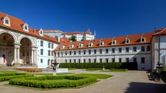 Waldstein Palace and Gardens in Malá Strana, Prague