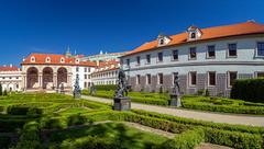 Valdštejnský Palác from the garden in Malá Strana, Prague