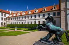 Valdštejnský palác and garden in Malá Strana, Praha 1