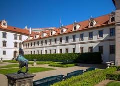 Valdštejnský palác viewed from the garden in Malá Strana, Praha 1