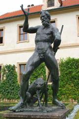 Bronze statue of Neptune by Adrian de Vries