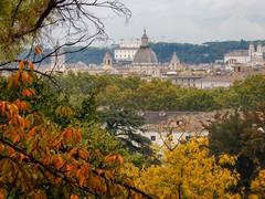 Rome domes and bell towers