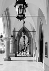 Outside of Cloth Hall in Kraków