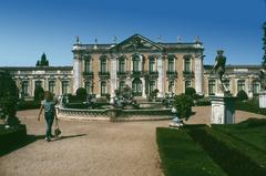 Queluz National Palace garden front 1983