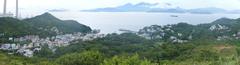 Lamma Power Station and Village in Hong Kong