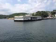 Yung Shue Wan Ferry Pier on Lamma Island