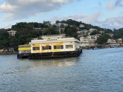 Yung Shue Wan Ferry Pier on Lamma Island