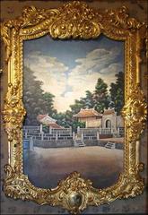 Baroque painting in An Dinh Palace, Hue