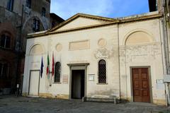 Facade of the National Museum of San Matteo in Pisa