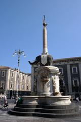 Fontana dell'Elefante in Piazza del Duomo, Catania