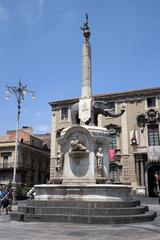 Fontana dell'Elefante in Piazza del Duomo, Catania