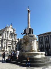 Catania Piazza del Duomo Fontana dell'Elefante