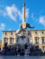 Elephant fountain in Catania