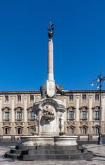 Fontana dell'Elefante in Piazza del Duomo, Catania