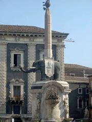 Elephant statue in Piazza Duomo, Catania