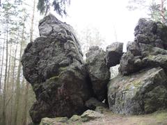 Rock sculpture detail