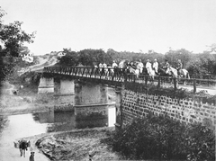 Iron Bridge over Coxipó River in Cuiabá built in 1898