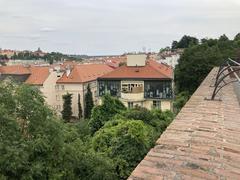 Scenic view of Prague cityscape