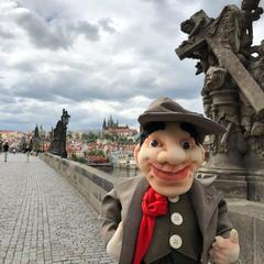 Pražák Pražský, the official mascot of Prague