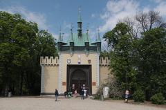 Petřínské maze entrance