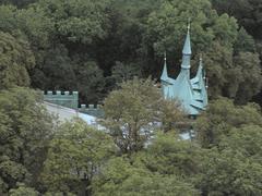 View of Prague from Petřín Lookout Tower