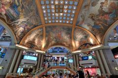 fresco of Galerías Pacífico in Buenos Aires