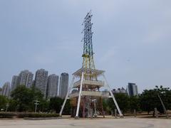 Tower of Light in Sanmin District, Kaohsiung, Taiwan