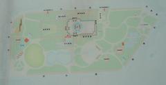 Map of facilities at Number Four Park in Zhonghe City, Taipei County