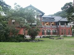 Peitou Museum building facade with traditional Japanese architecture