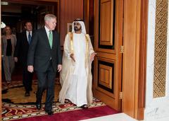 Secretary of the Navy meets the Ruler of Dubai at Zabeel Palace