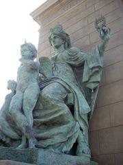 Alexander Stoddart's Justice sculpture