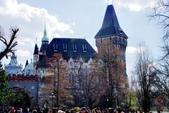 Vajdahunyad Castle in Budapest, Hungary