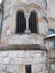 Bifora in the Romanesque wing of Vajdahunyad Castle