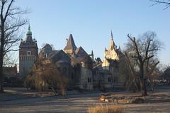 Vajdahunyad Castle in Budapest, Hungary