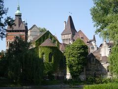 Vajdahunyad Castle in Budapest, Northern Hungary