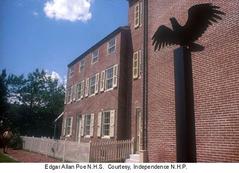 Exterior view of the Edgar Allan Poe National Historic Site