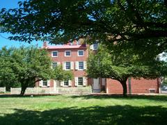 Edgar Allan Poe National Historic Site in Philadelphia viewed from Spring Garden Street