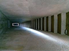 Inside view of Shing Mun Redoubt Observation Post