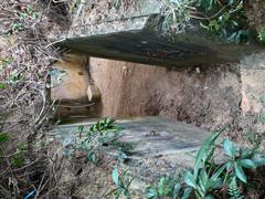 Entrance of Shing Mun Redoubt Observation Post