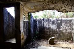 Shing Mun Redoubt Command interior view in Hong Kong