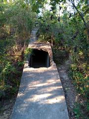 Gin Drinkers Line damaged tunnel