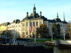 Museum building in Pilsen, CZ